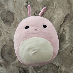 Squishmallow Official Kellytoy Silvina The Rainbow Snail Plush 8"